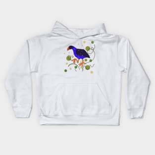 Simple Pukeko Kids Hoodie